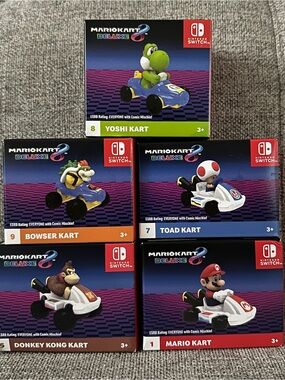Mcdonalds 2024 Mario Kart 8 Deluxe Toy Set